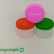 تصویر قوطی کرم 20 گرم کریستال درب شفاف k4033 