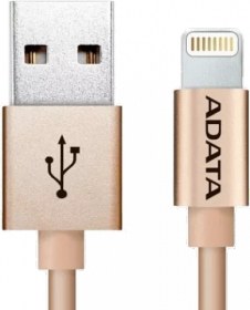 تصویر کابل تبدیل USB به لایتنینگ ای دیتا مدل Sync And Charge طول 1 متر Adata Sync And Charge USB To Lightning Cable 1m