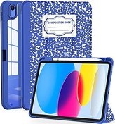 OKP for New iPad 10th Generation Case 2022, ipad 10.9 inch Case with  Trifold Stand, Auto Wake/Sleep, Protective Cover with Slim Lightweight  Clear PC