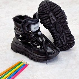 تصویر کتونی ساقدار+خرید اینترنتی کفش بچگانه - عسلی / ۳۲ 