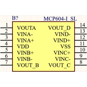 تصویر آی سی آپ امپ SMD MCP604-I/SL 