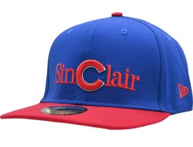 تصویر کلاه کپ فیت بک آبی Sinclair 