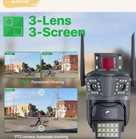 تصویر دوربین مدار بسته اوکم مدل SD2 اسپید دام ۵ مگاپیکسل با دید در شب 