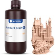 تصویر رزین استاندارد انیکیوبیک V2 - بژ Anycubic Standard Resin V2