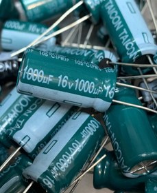 تصویر خازن الکترولیتی 1000uF 50V 1000uf 50v