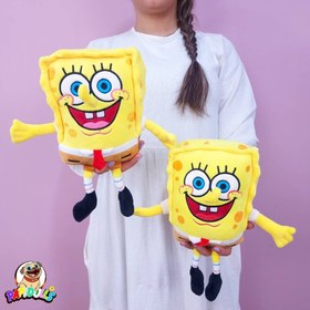 تصویر عروسک بالشتی باب اسفنجی Sponge Bob