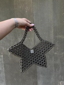 تصویر کیف مرواریدی ستاره 