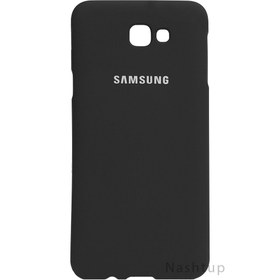 تصویر قاب طرح سيليكونى رنگ مشكى گوشى Samsung Galaxy J7 Prime Samsung Galaxy J7 Prime tarh silicon black color phone case