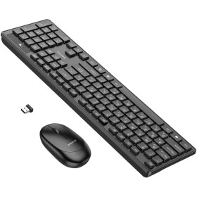 تصویر کیبورد و ماوس بی سیم بروفون مدل DBG03 BOROFONE DBG03 WIRELESS MOUSE AND KEYBOARD