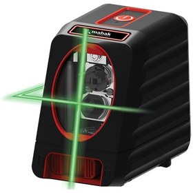 تصویر تراز لیزری محک مدل GLL-15 دو خط با نور سبز ۳۰ متر 