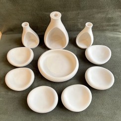 تصویر ست پیاله هفت سین 10 تکه 