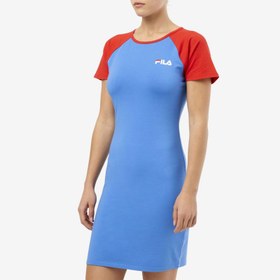 تصویر تیشرت لانگ ورزشی زنانه فیلا Fila Sport Long T-shirt آبی قرمز 