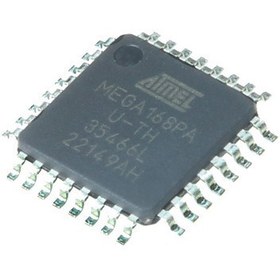 تصویر میکروکنترلر پکیج SMD اورجینال ATMEGA168PA-AU 