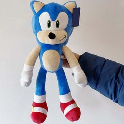 تصویر عروسک سونیک سایز ۳۰ سانتی متر 