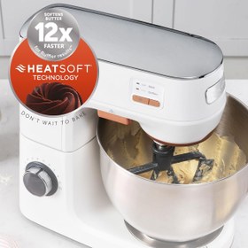 تصویر همزن کاسه دار برویل مدل VFM027 Breville VFM027 HeatSoft Electric Stand Mixer