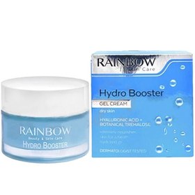 تصویر ژل کرم آبرسان پوست خشک هیدرو بوستر رینبو 50 میل Hydro booster rainbow dry skin moisturizing cream gel 50 ml