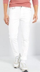 تصویر شلوار مردانه کیابی رنگ سفید 