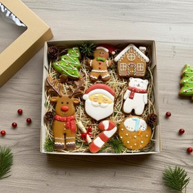 تصویر پک کوکی آیسینگ کریسمسی 