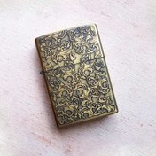 تصویر فندک بنزینی طرح Zippo کد ۴۵ 