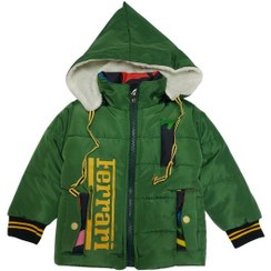 تصویر کاپشن پسرانه طرح فراری سایز ۲ تا ۵ سال 