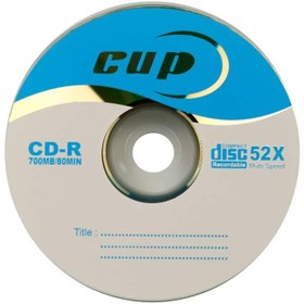 تصویر CD خام کاپ CUP بسته ۵۰ عددی ا CUP CD-R 700MB 50PCS CUP CD-R 700MB 50PCS