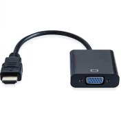 تصویر کابل تبدیل HDMI به VGA + کابل صدا کی لینک (KLINK) مدل K-1210 