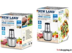 تصویر خردکن نیولند nl2702 FOOD CHOPPER NEWLAND NL2702BS