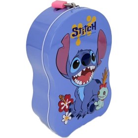 تصویر قلک فلزی قفل دار استیچ 