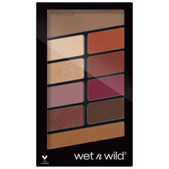 تصویر پالت 10 رنگ سایه چشم Wet n wild Color Icon 