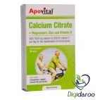 تصویر قرص كلسیم سیترات 30 عددی آپوویتال ا Apovital Calcium Citrate Tabs Apovital Calcium Citrate Tabs