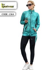 تصویر ست سویشرت شلوار ورزشی زنانه NIKE کد 007 NIKE womens sweatshirt and sports pants set code 007