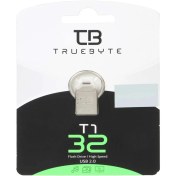 تصویر TRUEBYTE T1 USB2.0 Flash Memory-32GB نقره ای (گارانتی مادام العمر شرکت آی تین) 