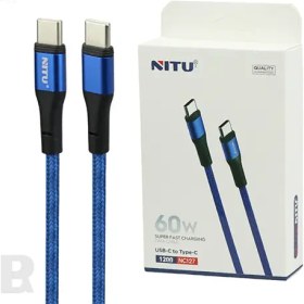 تصویر کابل سوپر فست USB به Type-C نیتو NITU NC127 عمده 