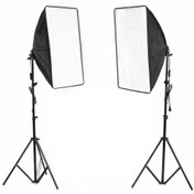 تصویر کیت دو شاخه نور ثابت ۴ لامپ 