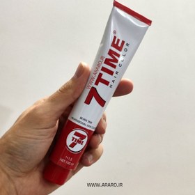 تصویر رنگ مو سری پلاتینه حجم 100میل سون تایم A.11 - بلوند پلاتینه خاکستری خیلی روشن Seven Time Platinum Hair Color 100ml