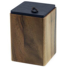 تصویر بانکه چوبی قهوه و چای 