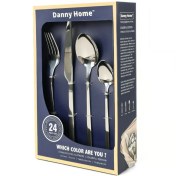 تصویر سرویس قاشق چنگال 24 پارچه دنی هوم 