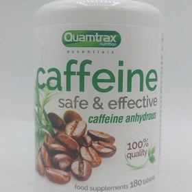 تصویر مکمل کافیین کوامترکسQuamtrax Essentials Caffeine (۱۸۰عددی) Quamtrax Essentials Caffeine 200mg 180 tablets