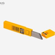 تصویر تیغ بزرگ استیل الفا مدل 8 تکه 18 میلی متر کد LB-10 