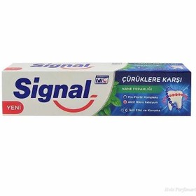 تصویر خمیر دندان سیگنال ضد پوسیدگی نعنا 100 میل Signal anti caries toothpaste mint extract 100ml