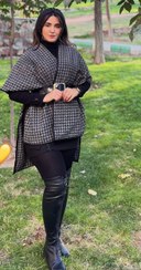 تصویر پانجو(شنل) طرح پیچازی فری سایز دو کاره 