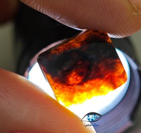 تصویر جزع تیره طبیعی 1.6 گرم 