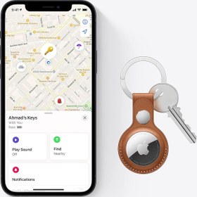 تصویر ایرتگ هوشمند اپل مدل AirTag 