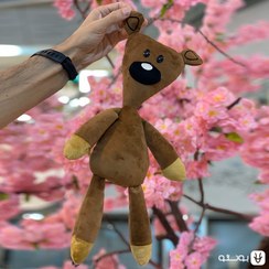 تصویر عروسک تدی مستربین سایز ۳۱ سانت 