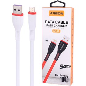 تصویر کابل میکرو یو اس بی فست شارژ Arson AN-43 5A 1m Arson AN-43 5A 1m Micro USB Cable