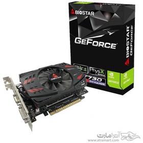 تصویر کارت گرافیک بایوستار مدل GT730 - حافظه 2 گیگابایت Biostar GT730 128bit DDR5 Graphics Card - 2GB