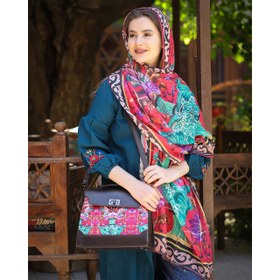 تصویر ست کیف و شال زنانه پیچک کد 07 Women Bag and Shawl Set Code 07