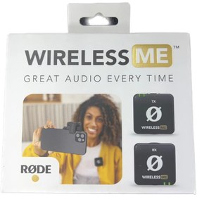 تصویر میکروفون تک کاربر بی سیم یقه ای رود مدل wireless Me Rode microphone wireless Me