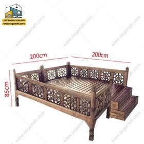 تصویر تخت سنتی ۸ نفره مدل CSP46 