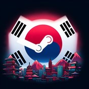 تصویر گیفت کارت استیم کره جنوبی 